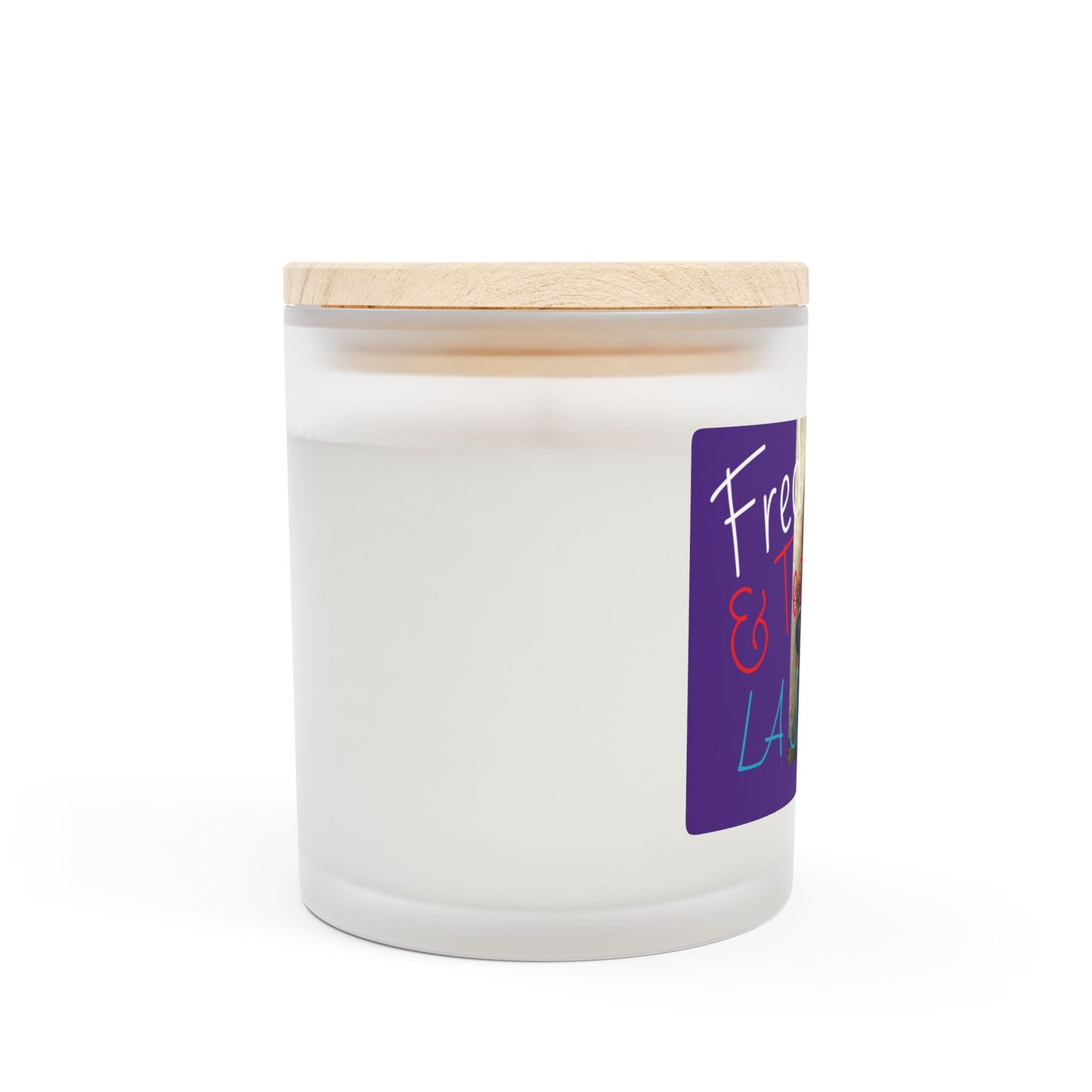 - Fred & Ted LA Street Art Frosted Glass 11oz Candle